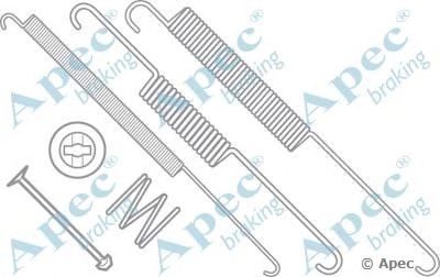 APEC BRAKING kit879 -  Комплектующие, тормозная колодка